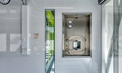 Cleanroom, High Containment, Material Decontamination, USA, America, PBSC, Medical Research, Pharma